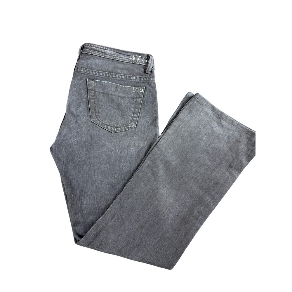 575 Denim Bootcut Jeans Faded Black Size 30‎ Grunge Y2K Retro Streetwear